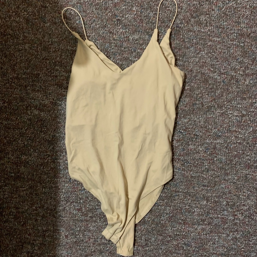 Tan bodysuit